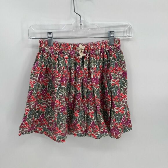 OshKosh B'gosh Other - Oshkosh B‘Gosh Floral Textured Skirt Elastic Waist Knee Length girls 8